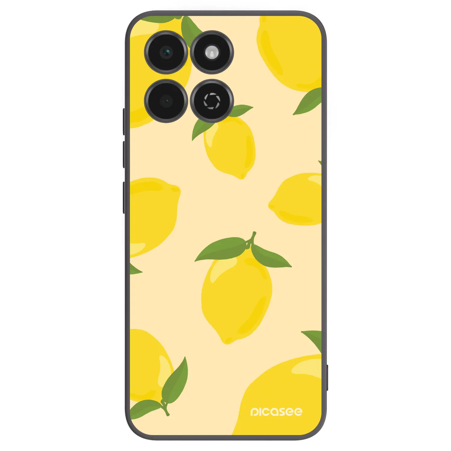 Picasee husă neagră din silicon pentru Honor 200 Smart 5G - Limoncella