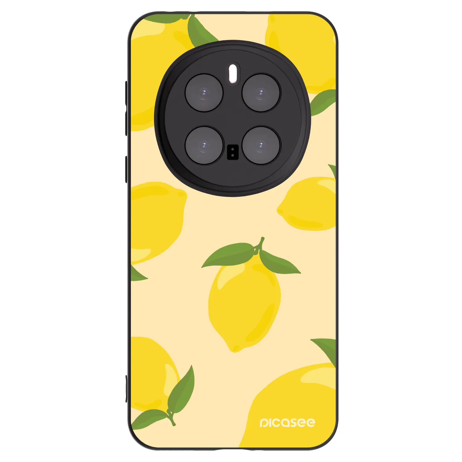 Picasee husă neagră din silicon pentru Honor Magic7 Pro 5G - Limoncella