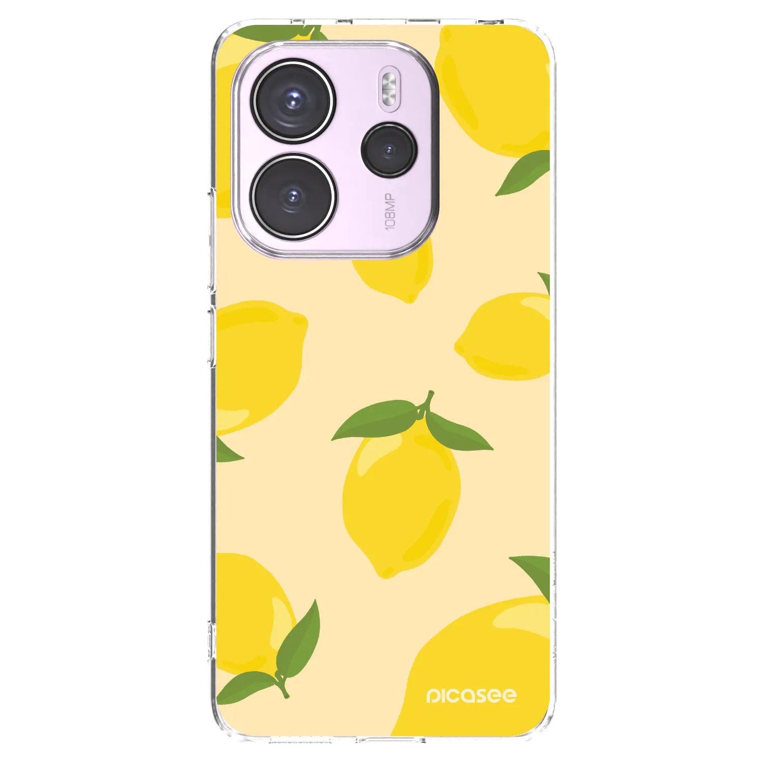 Picasee husă transparentă din silicon pentru Xiaomi Redmi Note 14 4G - Limoncella