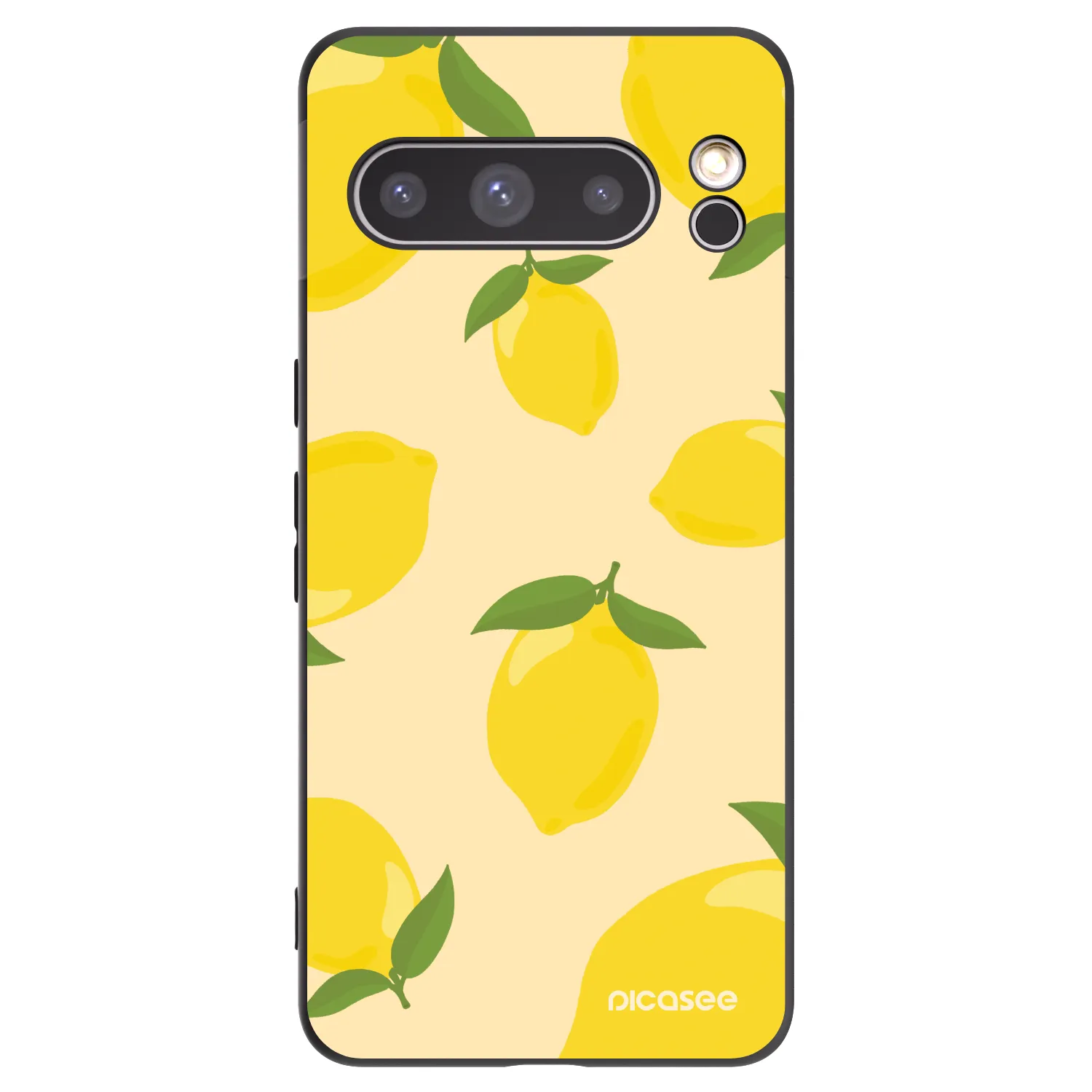 Picasee husă neagră din silicon pentru Google Pixel 8 Pro - Limoncella