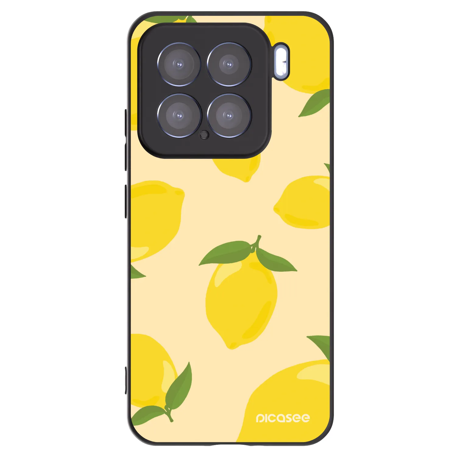 Picasee husă neagră din silicon pentru Xiaomi 15 - Limoncella