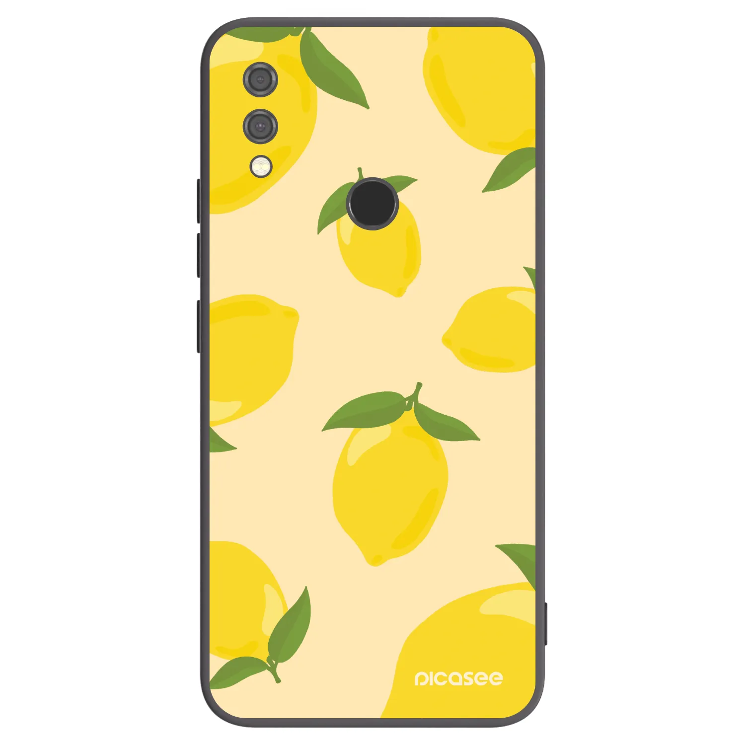 Picasee husă neagră din silicon pentru Xiaomi Redmi Note 7 - Limoncella