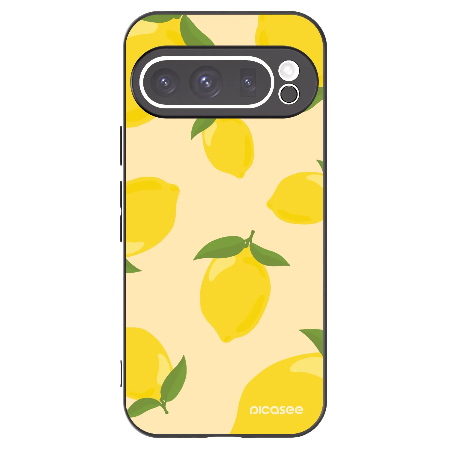 Picasee husă neagră din silicon pentru Google Pixel 9 Pro - Limoncella