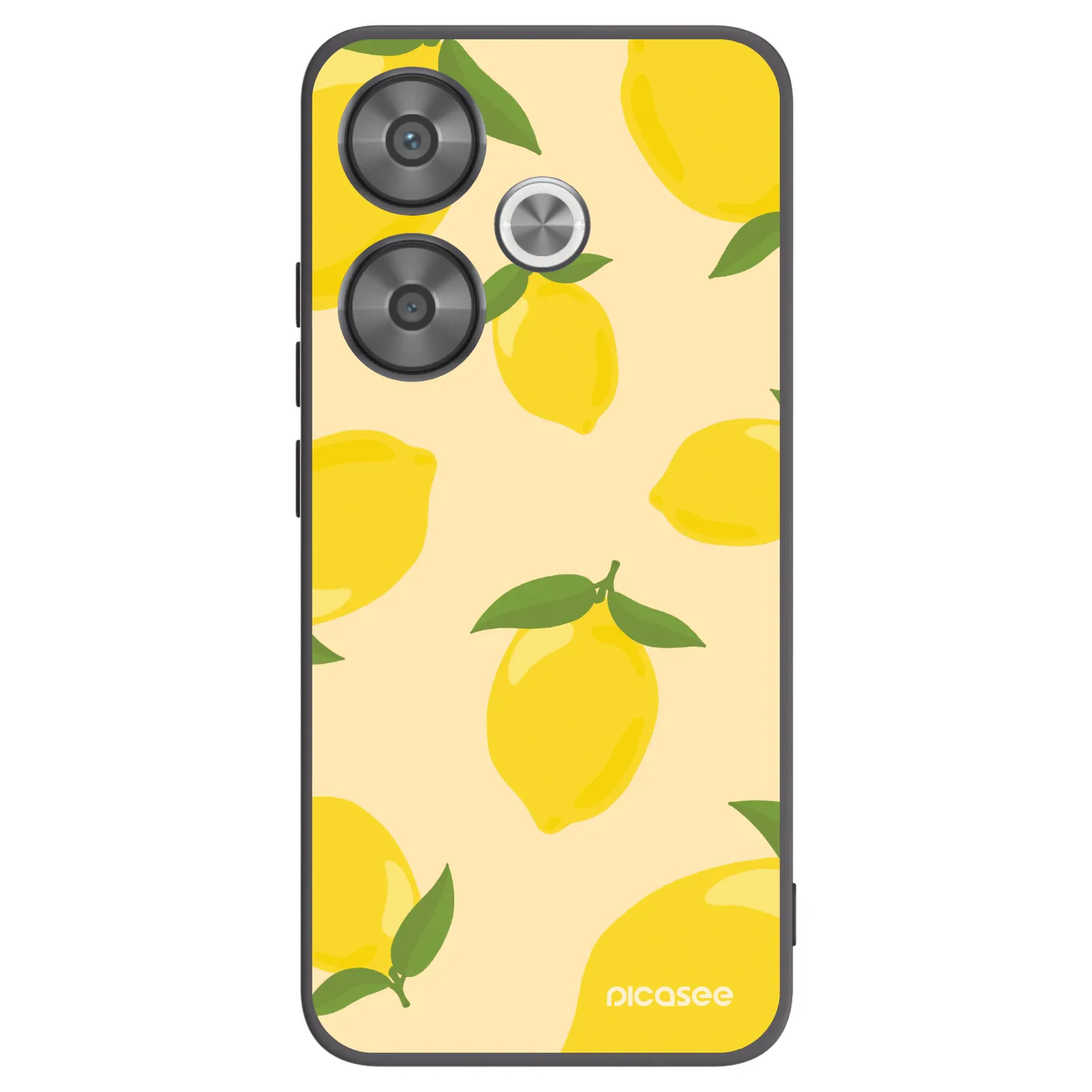 Picasee husă neagră din silicon pentru Xiaomi Poco F6 - Limoncella