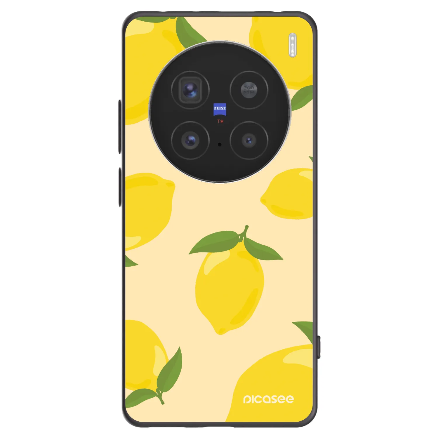 Picasee husă neagră din silicon pentru Vivo X200 Pro - Limoncella