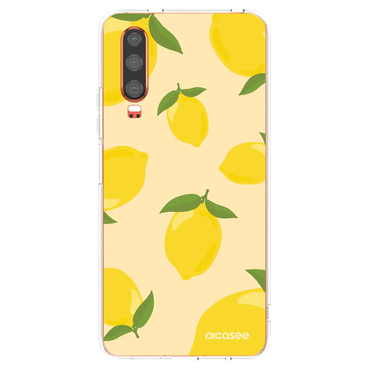 Picasee husă transparentă din silicon pentru Huawei P30 - Limoncella