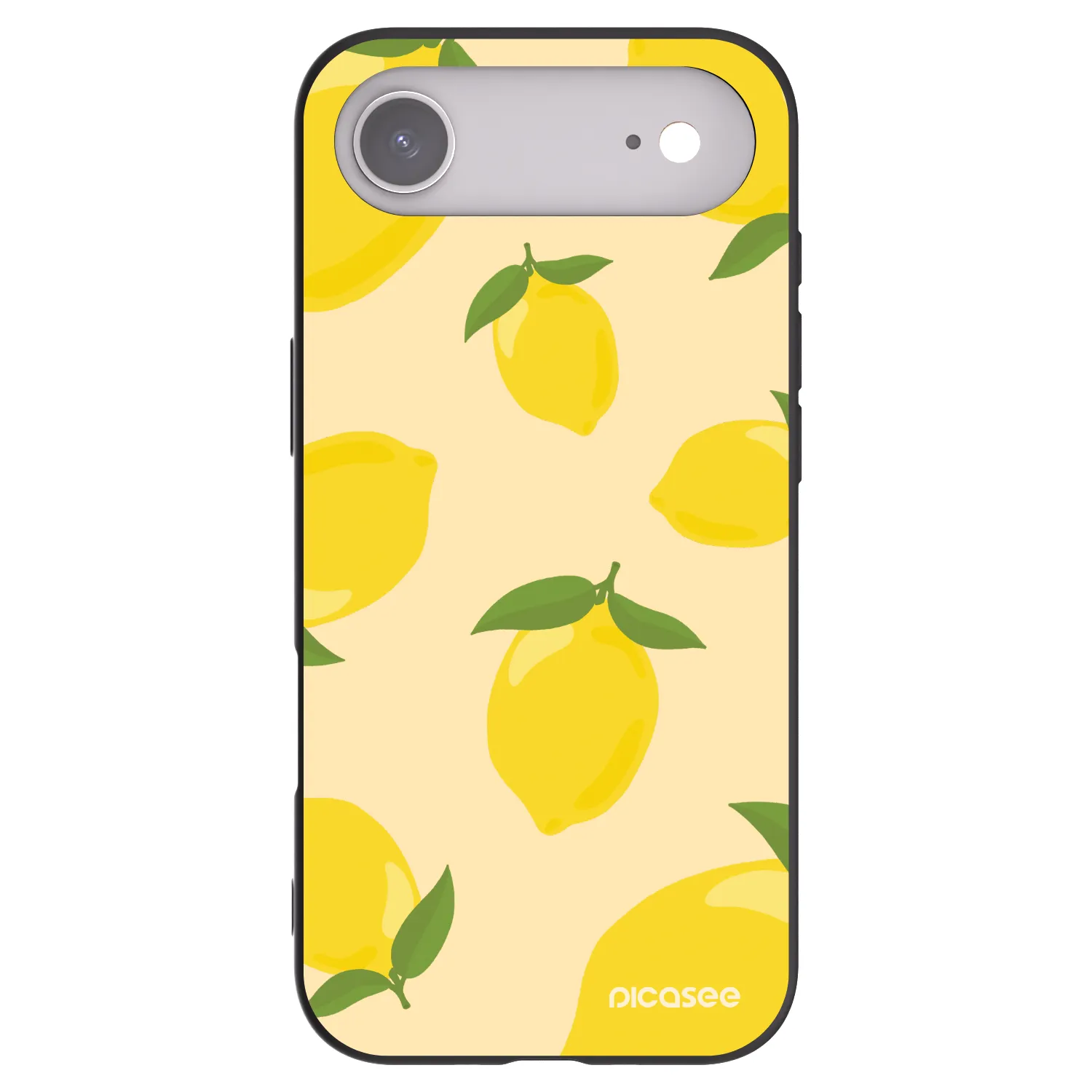 Picasee husă neagră din silicon pentru Apple iPhone Air - Limoncella