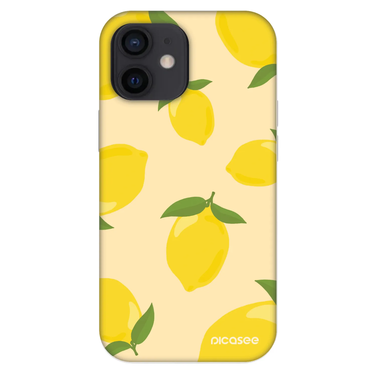 Picasee Fashion Case pentru Apple iPhone 12 mini - Limoncella