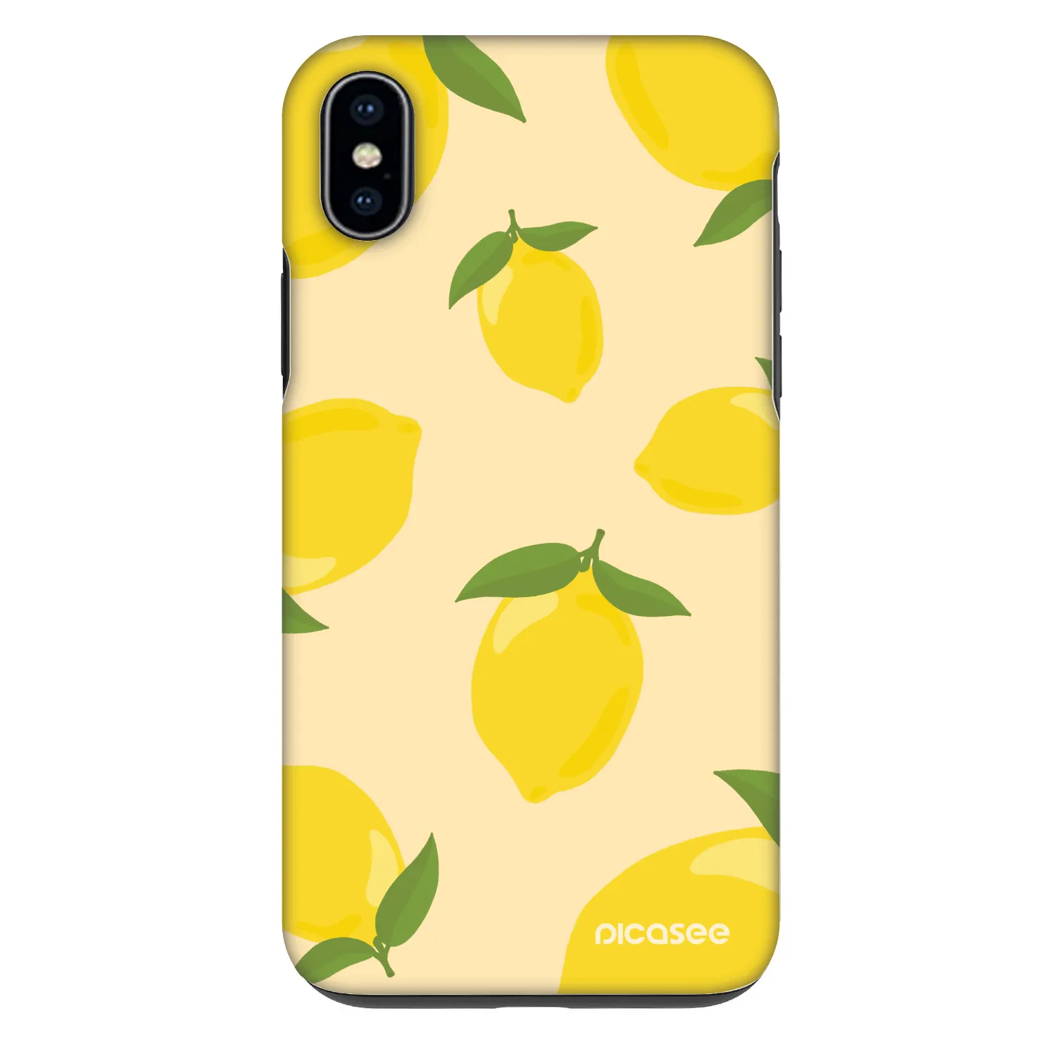 Picasee Fashion Case pentru Apple iPhone XS Max - Limoncella
