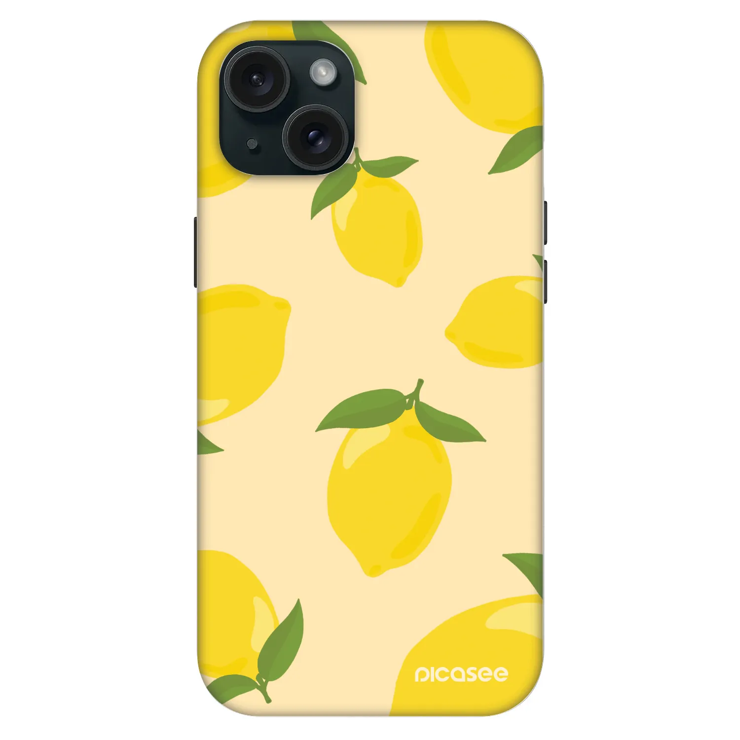 Picasee Fashion Case MagSafe pentru Apple iPhone 15 Plus - Limoncella