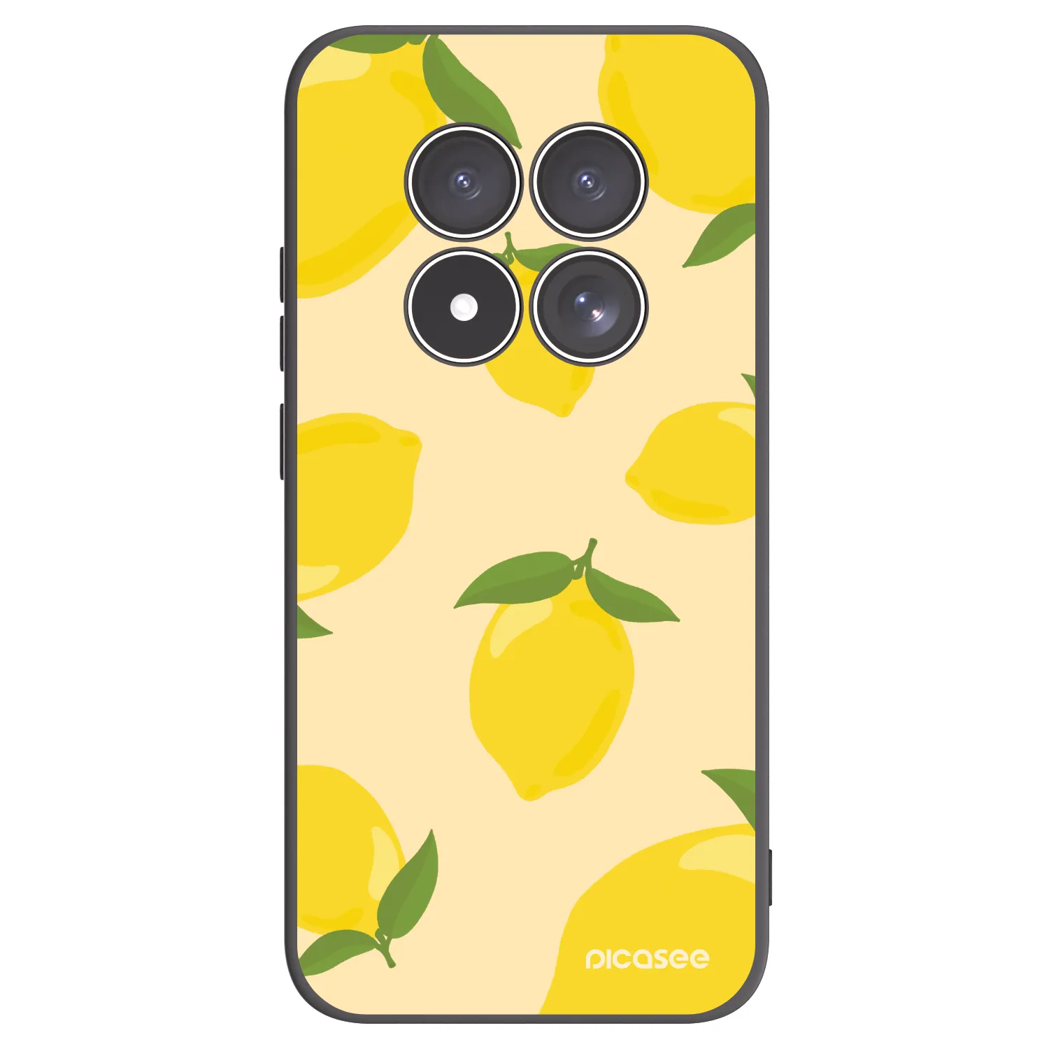 Picasee husă neagră din silicon pentru Xiaomi Redmi Note 15 Pro 4G - Limoncella
