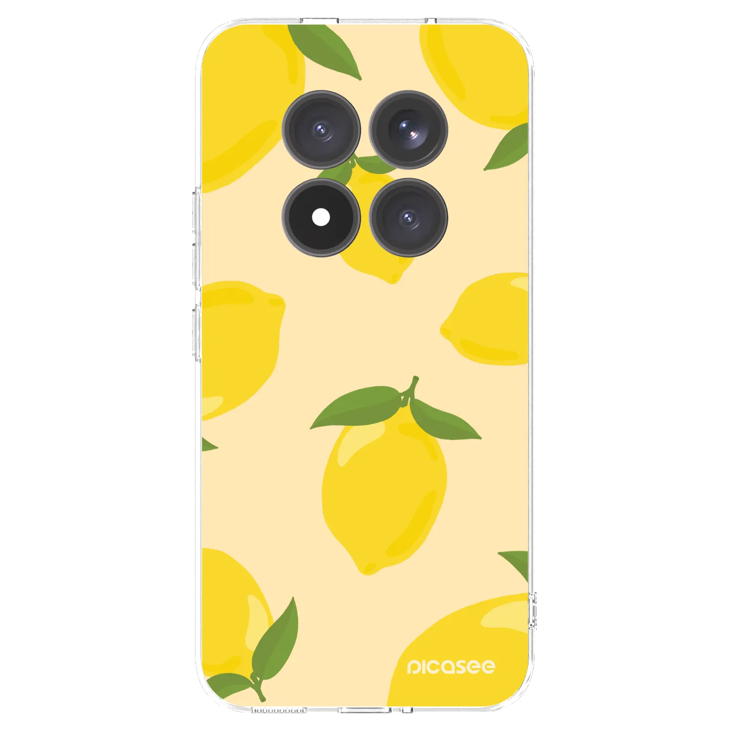 Picasee husă transparentă din silicon pentru Xiaomi Redmi Note 15 Pro+ - Limoncella