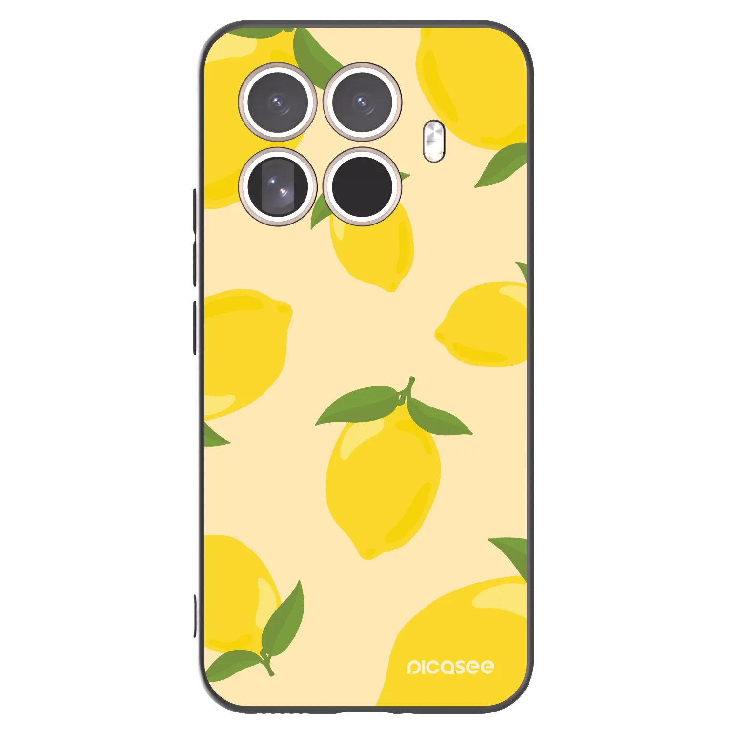 Picasee husă neagră din silicon pentru Xiaomi 15T Pro - Limoncella