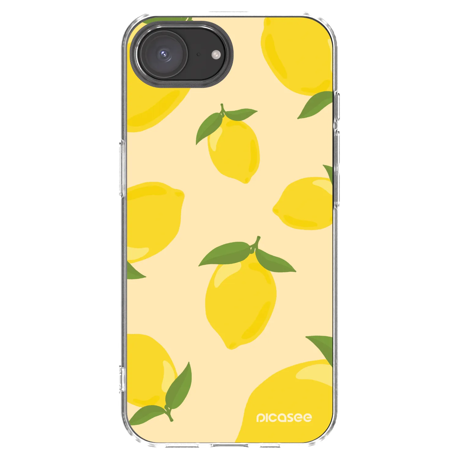 Picasee husă transparentă din silicon pentru Apple iPhone 17e - Limoncella