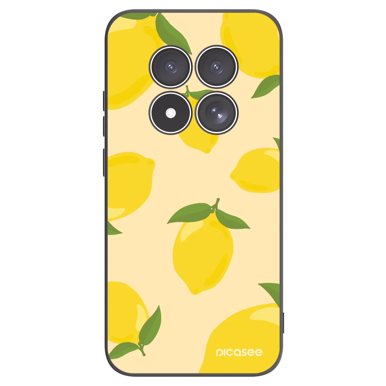 Picasee husă neagră din silicon pentru Xiaomi Redmi Note 15 Pro 5G - Limoncella