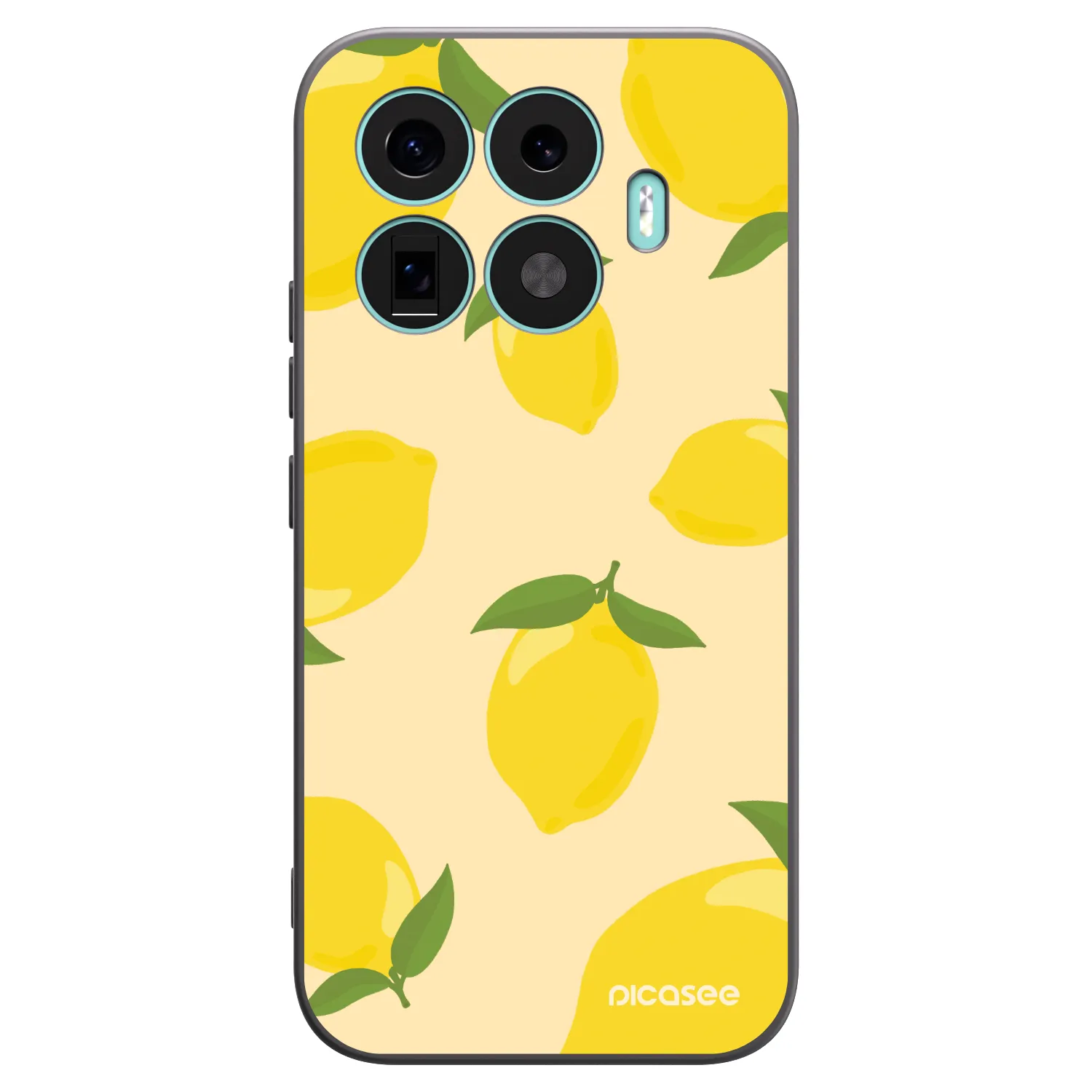 Picasee husă neagră din silicon pentru Xiaomi 17T - Limoncella