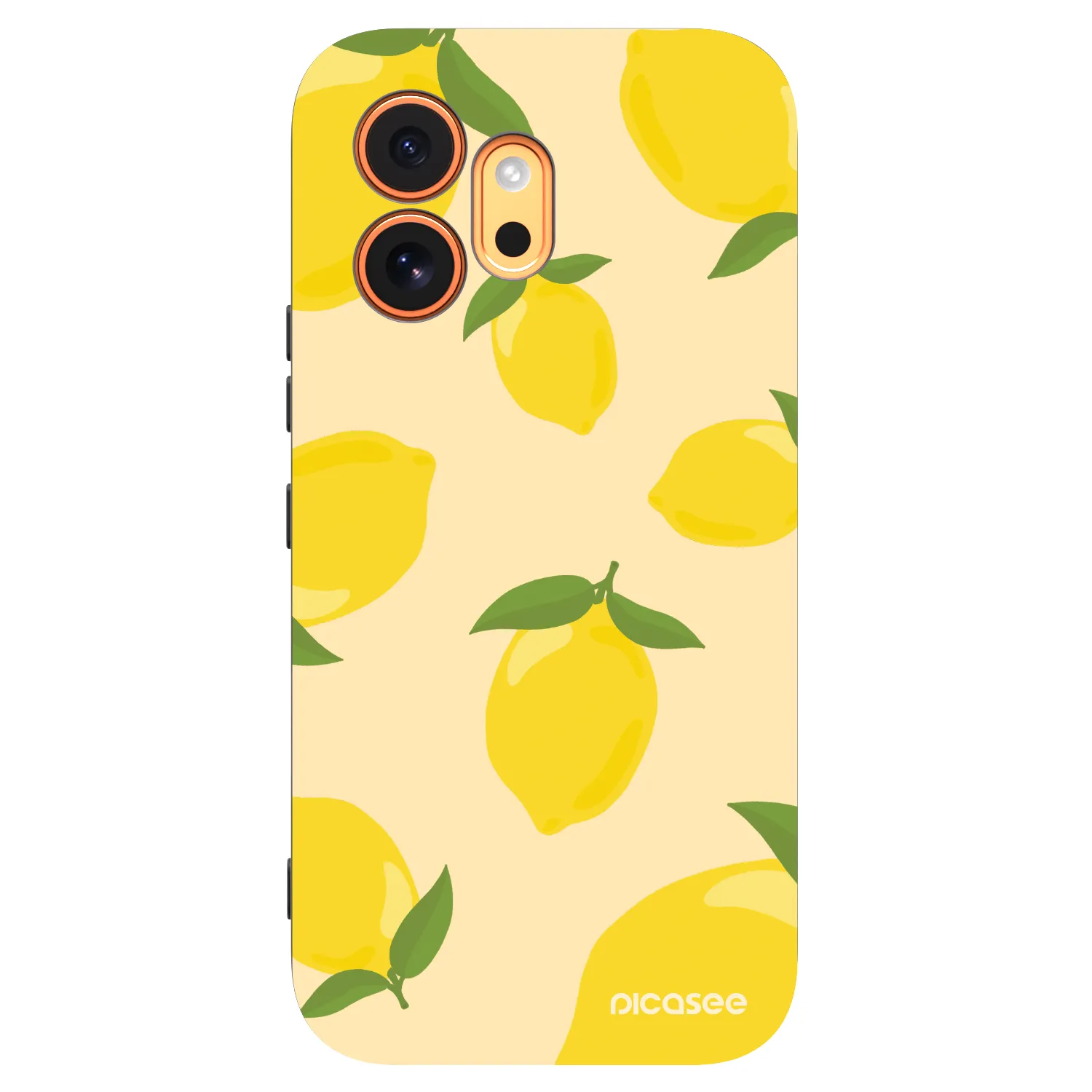 Picasee husă neagră din silicon pentru Honor 600 - Limoncella