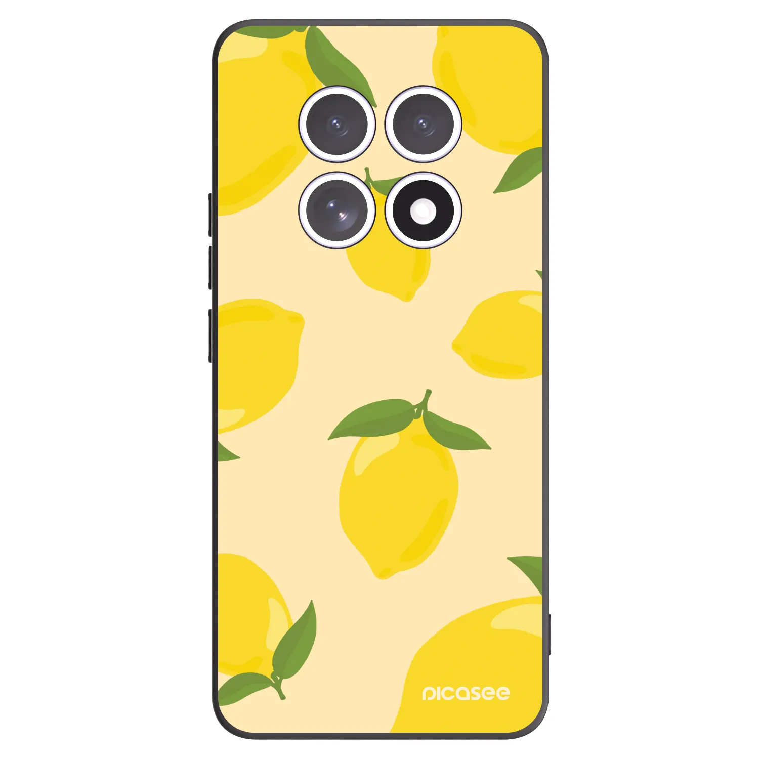 Picasee husă neagră din silicon pentru Xiaomi Redmi Note 15 5G - Limoncella