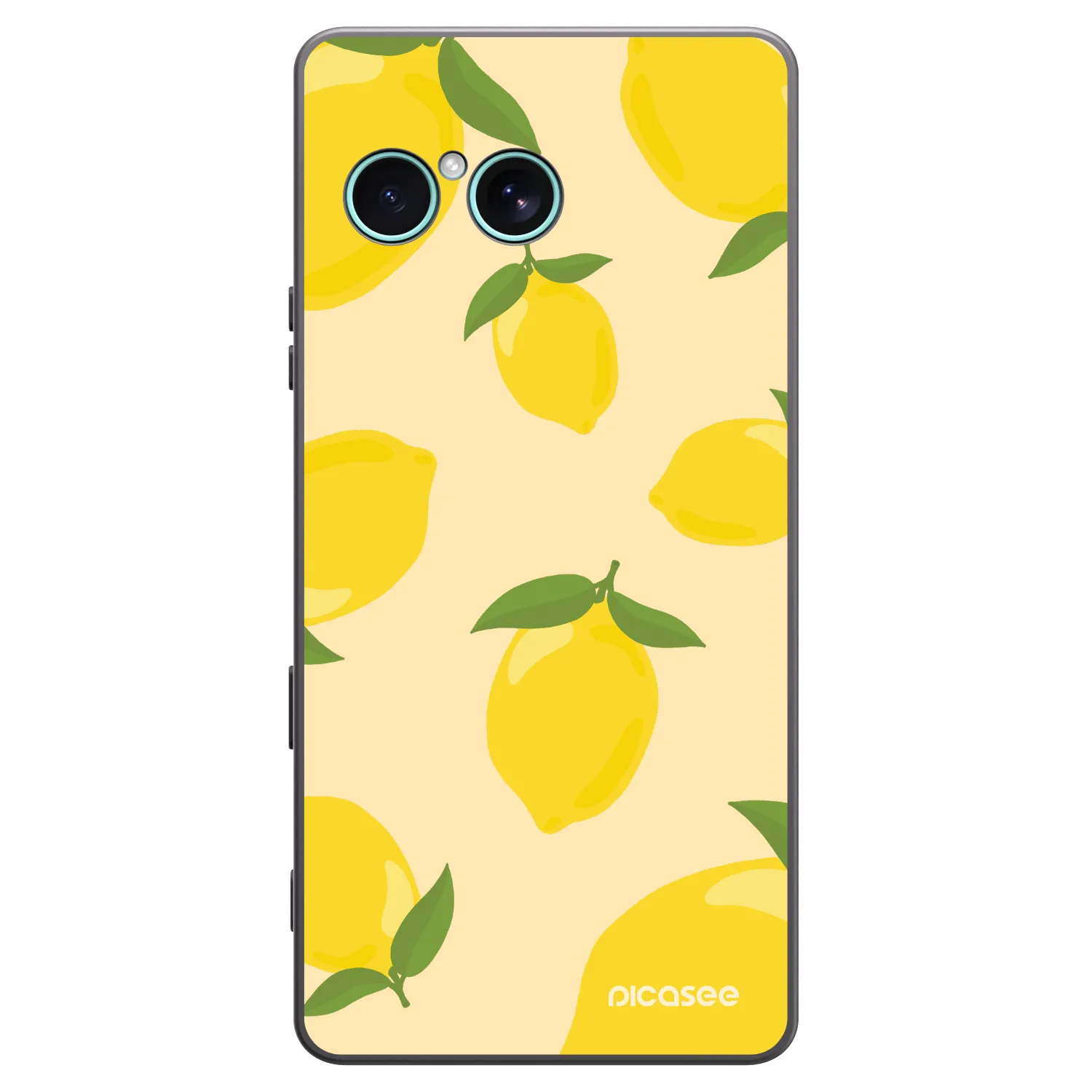 Picasee husă neagră din silicon pentru Sony Xperia 10 VII - Limoncella