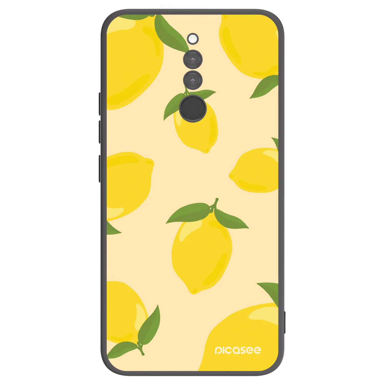 Picasee husă neagră din silicon pentru Xiaomi Redmi 8 - Limoncella