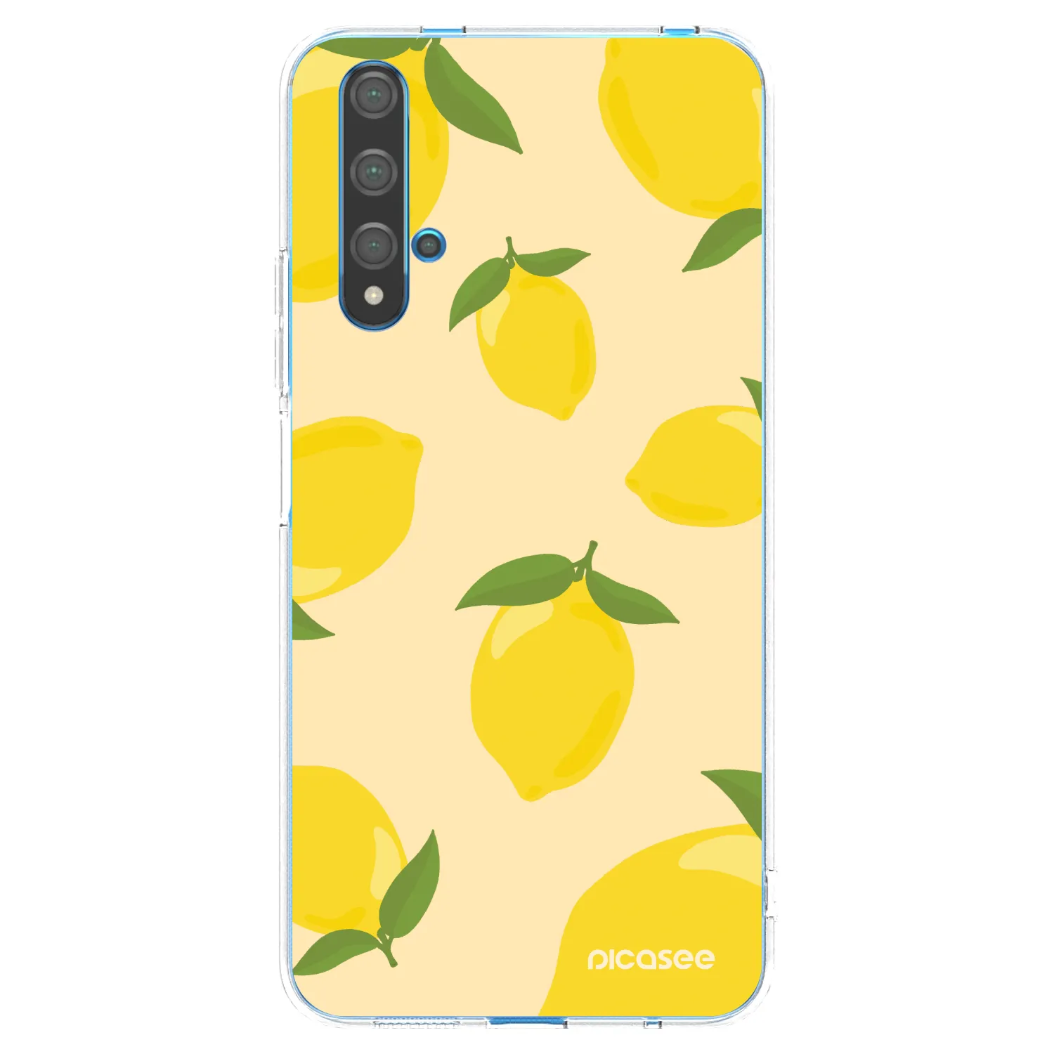 Picasee husă transparentă din silicon pentru Huawei Nova 5T - Limoncella