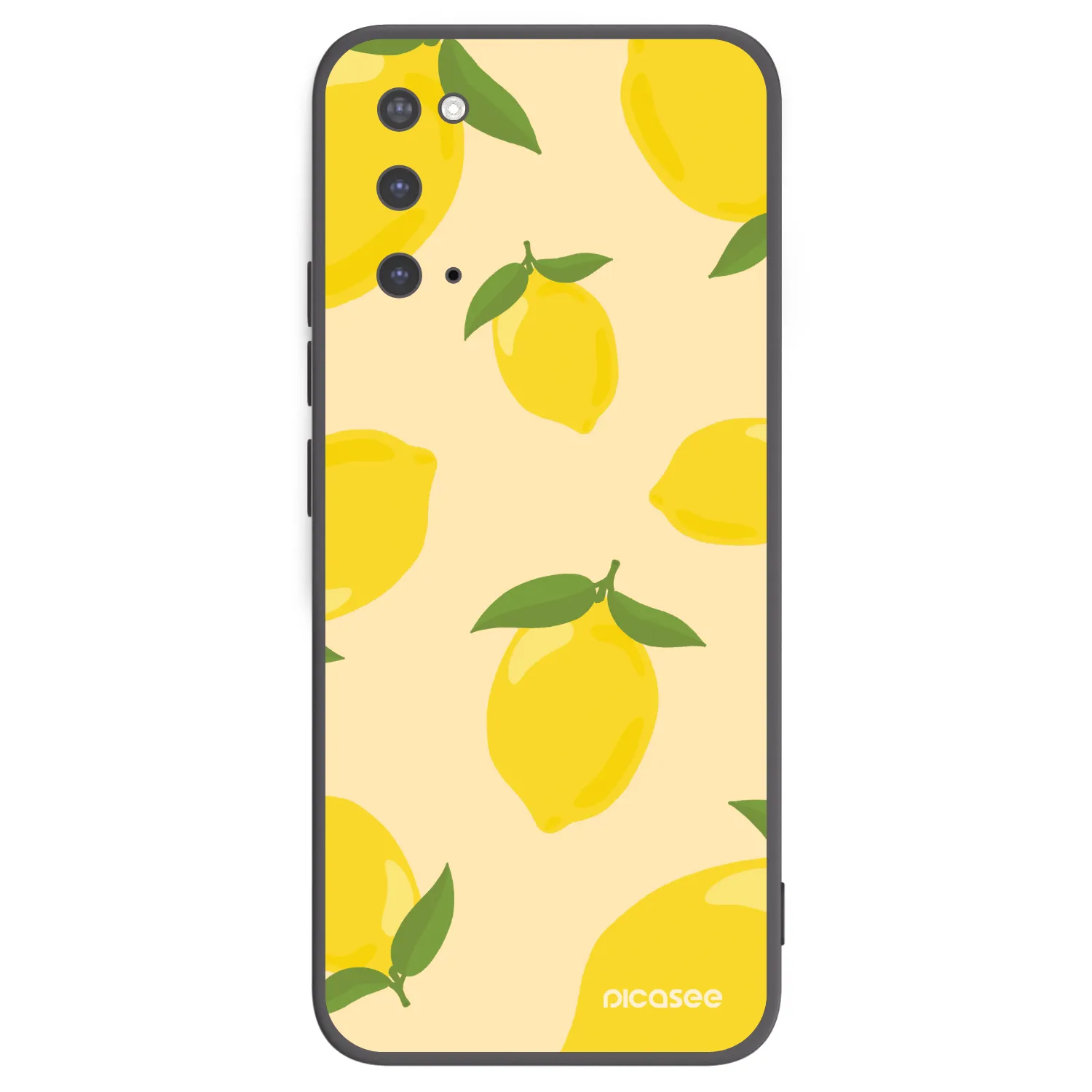 Picasee husă neagră din silicon pentru Samsung Galaxy S20 G980F - Limoncella