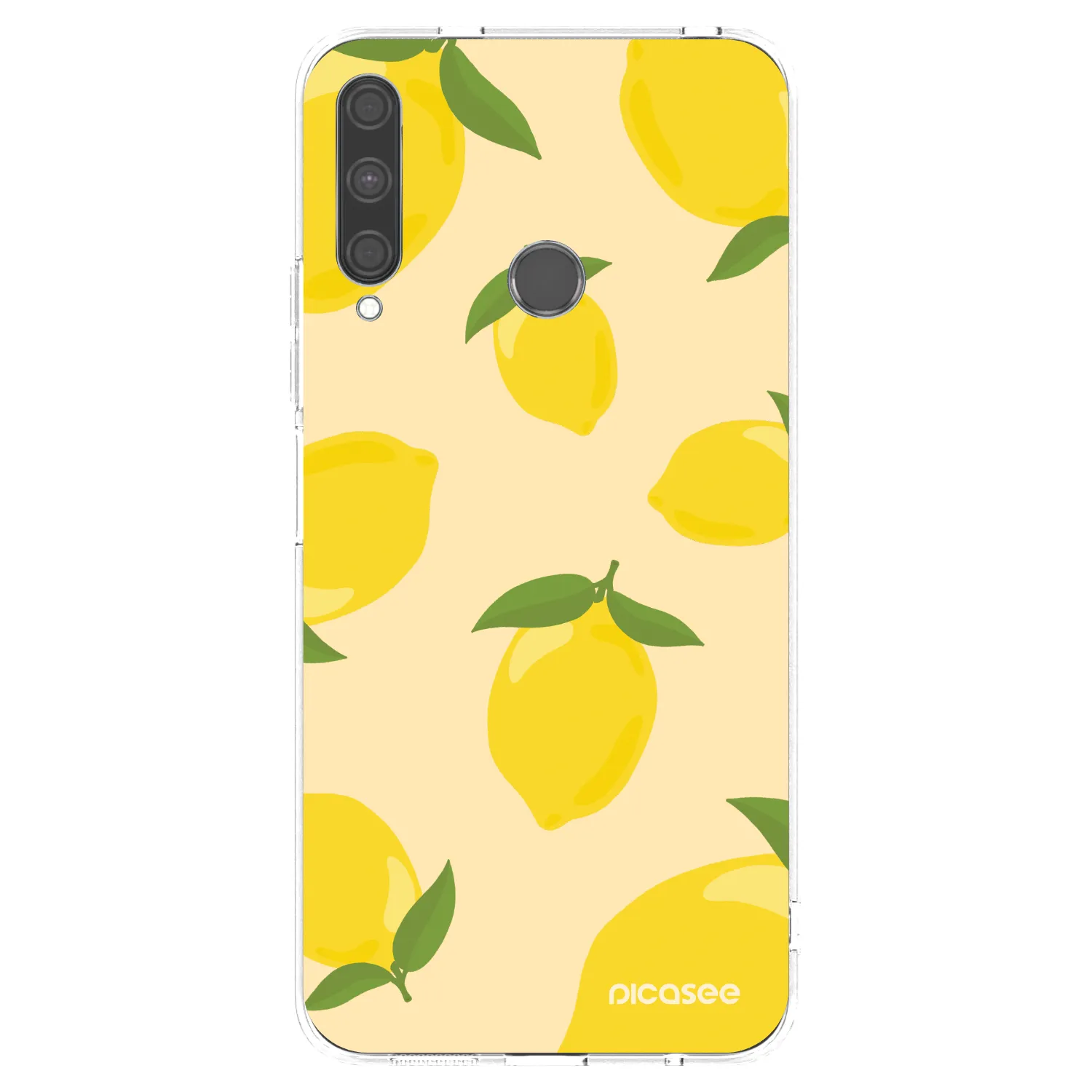 Picasee husă transparentă din silicon pentru Huawei P40 Lite E - Limoncella