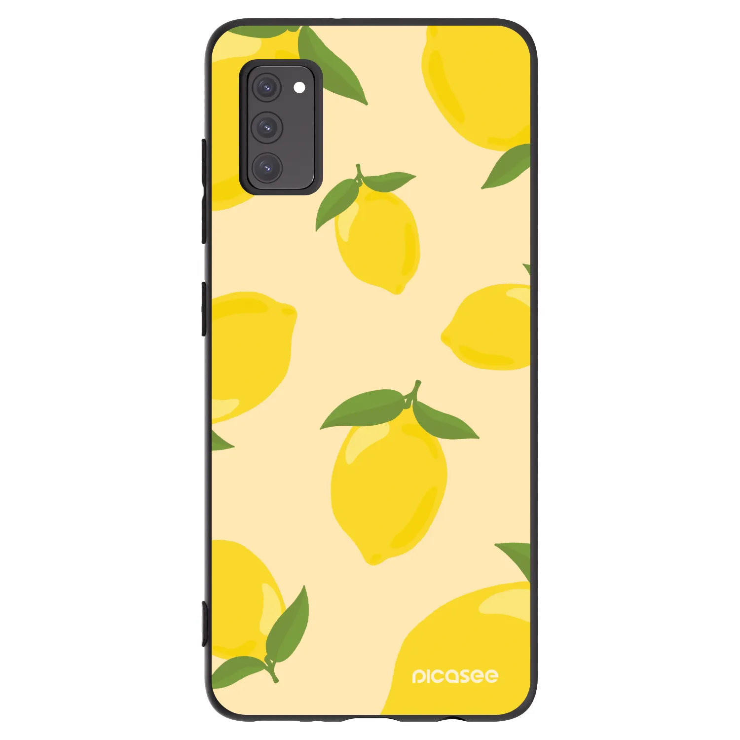 Picasee husă neagră din silicon pentru Samsung Galaxy A41 A415F - Limoncella