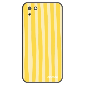 Husă pentru Huawei Y5P - Lines lemon