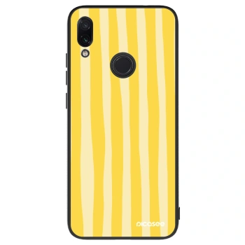 Husă pentru Xiaomi Redmi Note 7 - Lines lemon