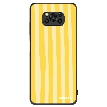 Husă pentru Xiaomi Poco X3 - Lines lemon