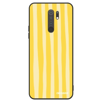 Husă pentru Xiaomi Redmi 9 - Lines lemon