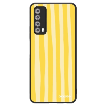 Husă pentru Huawei P Smart 2021 - Lines lemon