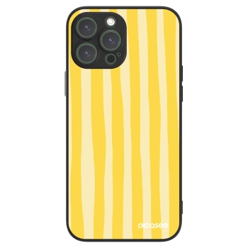 Picasee ULTIMATE CASE pentru Apple iPhone 13 Pro Max - Lines lemon