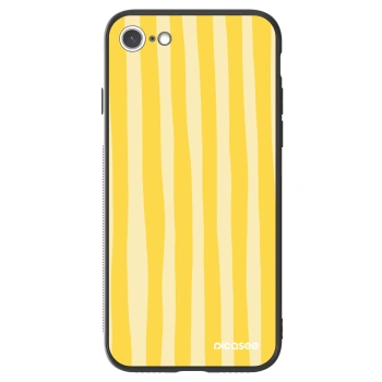 Picasee ULTIMATE CASE pentru Apple iPhone 8 - Lines lemon