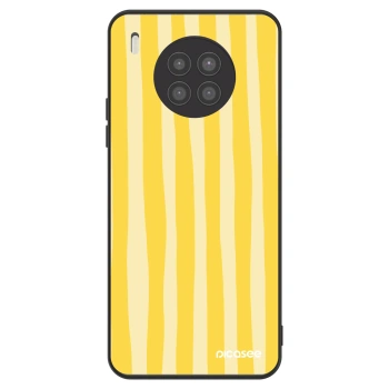 Husă pentru Huawei Nova 8i - Lines lemon
