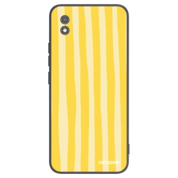 Picasee husă neagră din silicon pentru Realme C11 (2021) - Lines lemon