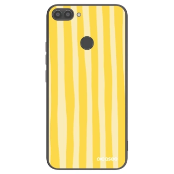 Husă pentru Huawei P Smart - Lines lemon