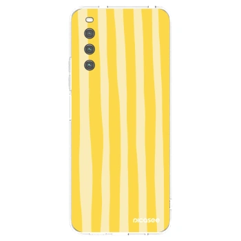 Husă pentru Sony Xperia 10 IV 5G - Lines lemon