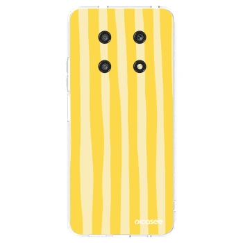 Picasee husă transparentă din silicon pentru Honor Magic4 Lite 5G - Lines lemon