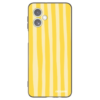 Husă pentru Motorola Moto G54 5G - Lines lemon
