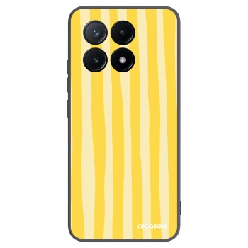 Picasee husă neagră din silicon pentru Xiaomi Poco X6 Pro - Lines lemon