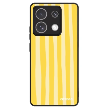 Picasee ULTIMATE CASE pentru Xiaomi Redmi Note 13 Pro 5G - Lines lemon
