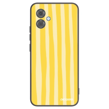 Husă pentru Motorola Moto G14 - Lines lemon