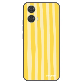 Husă pentru Motorola Moto G24 - Lines lemon