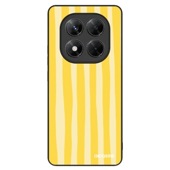 Picasee ULTIMATE CASE pentru Xiaomi Redmi Note 14 Pro 5G - Lines lemon