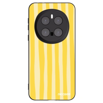 Picasee husă neagră din silicon pentru Honor Magic7 Pro 5G - Lines lemon