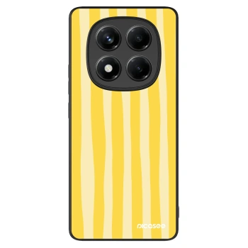 Picasee ULTIMATE CASE pentru Xiaomi Redmi Note 14 Pro 4G - Lines lemon