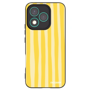 Picasee husă neagră din silicon pentru Honor 400 Lite 5G - Lines lemon