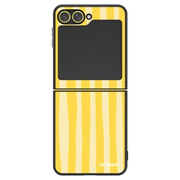 Husă pentru Samsung Galaxy Z Flip5 5G - Lines lemon